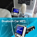 Pikkukuva 4 / 4: TD Bluetooth FM -lähetin 2.0 auton FM 12v 1A QC 3.0 nopea lataus ja USB-portti Bluetooth-autolaturi