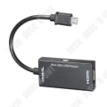 Miniatyrbild 2 av 4: TD® USB-adapter 1080p högupplöst bildkontakt universell android-kompatibilitet högkvalitativ HDMI-port