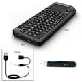 Miniatyrbillede 3 af 4: Trådløst tastatur - TD® - Mini tastatur med touchpad - Genopladelig - Plug and play - 90 grader vendbar