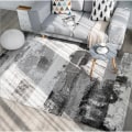 Miniatyrbillede 2 af 4: TD® Blød lang høj fløjl tæppe skridsikkert fluffy tyk let luksus nordisk stil stue kontor tæppe 160*2