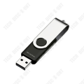 Miniatyrbillede 1 af 4: TD® USB-nøgle med høj kapacitet på 256 GB Hi-Speed 3.0, elegant og holdbart metalhus i sort til tablets, pc'er osv.