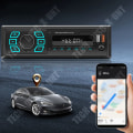 Miniatyrbild 3 av 4: TD® Bluetooth bilradioBluetooth MP3-spelare för bilLED-display Bilradions sju färgerUSB Plug-in bilradio