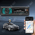 Pikkukuva 3 / 4: TD® Autoradio BluetoothMP3-soitin Bluetooth autolleLED-näyttöSeitsemän väriä autoradiolleUSB-liitännäinen autoradio