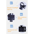 Miniatyrbillede 4 af 4: TD® Lampe dobbel projektør sollys 22 LED med bevægelsessensor