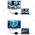 Miniatyrbild 4 av 4: TD® USB3.0 till HDMI HD Converter Adapterkabel Stöder 1080P spelarelös HDMI Audio Sync