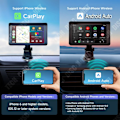 Miniatyrbild 2 av 4: TD Bluetooth bilnavigator 7 tum kapacitiv bluetooth praktisk gps-navigator hd röstnavigering pekskärmsnavigator