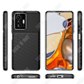 Miniatyrbillede 3 af 4: TD® Det beskyttende etui mod fald og fingeraftryk til mobiltelefon tilpasset Xiaomi 11 er behageligt og tyndt.