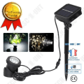Miniatyrbild 1 av 4: TD® Solar LED utomhusspotlight för trädgård, terrass, uteplats - Vattentät LED solcellslampa Justerbar färgbyte med sensor