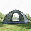 Miniatyrbillede 2 af 4: TD® Vandtæt hexagonal camouflagetelt stort rejsetelt camping automatisk hurtigt åbnings telte camping