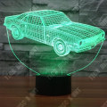Miniatyrbillede 2 af 4: TD® 3D skrivebord computer Lys Berøringskontrol Syv farver Kreativ form Fjernbetjening Bordlampe