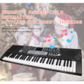 Miniatyrbillede 2 af 4: TD® Standard keyboard med 61 tangenter, keyboard til begyndere, standard keyboard, voksen, barn, fremmer forholdet mellem forældre og barn og ac