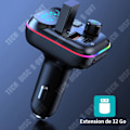 Pikkukuva 2 / 4: TD Autolaturi 20W MP3 1.2 tuumaa 32GB Bluetooth FM Laturi Autolle Auton liitännän laturi USB-sytytyksellä