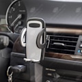Miniatyrbild 4 av 4: HTBE® billuftutloppsblad universalklämma mobiltelefon GPS-navigator universal mini universalfäste