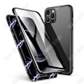Miniatyrbillede 1 af 4: TD® Magnetisk sugeetui til mobiltelefon til iPhone 12pro etui beskyttelse i dobbelt glas aluminiumlegering