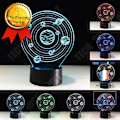 Miniatyrbild 1 av 4: Bordslampa - TD® - 3D LED Univers - 7 Färger - Modern Design - För Barn Flerfärgad