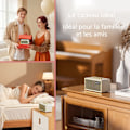 Miniatyrbild 4 av 4: TD® Bluetooth trådlös multimediahögtalare 10 Watt Musikkompatibel PC smartphone Iphone Android ljudkvalitet multifunktion