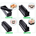 Miniatyrbillede 2 af 4: Sushi værktøjer TD® 10 dele Sikker og holdbar DIY sushi rullemaskine