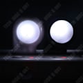 Miniatyrbillede 4 af 4: TD® 0.7W Mini Natte LED med Lysføler, Automatisk Sensor, Til Børneværelser, Hvid, 2 Stk.
