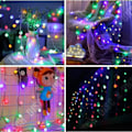 Pikkukuva 4 / 4: TD® LED-paristokäyttöinen valosarja - 80 lamppua - Lämmin valkoinen - 10 m