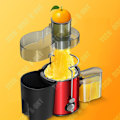 Miniatyrbillede 3 af 4: TD® Home centrifugeuse elektrisk centrifuge til frugter og grøntsager saft og pulp separator original juice maskine