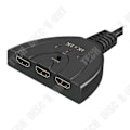 Miniatyrbillede 3 af 4: TD® HDMI-switcher 3 porte flere opløsninger op til 4k smukke farver HDTV multiple kildevalg HDMI-porte