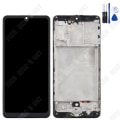 Pikkukuva 1 / 4: TD® Sopii Samsung A31 puhelimen näyttö A315 sisä- ja ulkonäyttö LCD-paketilla mustalla kehys.