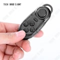 Miniatyrbillede 2 af 4: Sort sort 3D briller headset til telefon, Bluetooth spil fjernbetjening controller med sort, hvid og blå.