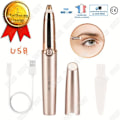 Miniatyrbillede 1 af 4: Elektrisk øjenbryns trimmer - TD® - USB - Rose Guld - Multifunktionel