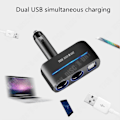 Pikkukuva 3 / 4: Autopistoke TD® 3.1A Kaksinkertainen USB Langaton Turvallinen ja Nopea Lataus