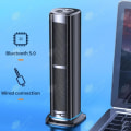 Miniatyrbillede 3 af 4: HTBE® Vertikal hjemme audio desktop computer mobiltelefon mini ledningsfødt bluetooth højttaler subwoofer af høj kvalitet