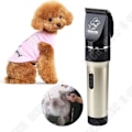 Miniatyrbillede 2 af 4: TD® Trimmemaskine Tondeuse Rasoir Version Generel Til Store Hunde Ikke inkluderet smøremiddel Husdyrtrimmer gul