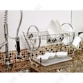 Miniatyrbild 4 av 4: Bestickställ - TD® - Krom - Rostfritt stål - 40 x 26 x 37 cm - Kökstillbehör Krom