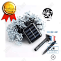 Miniatyrbild 1 av 4: TD® LED string light Vattentät solcellslampa fairy light utomhusbelysning 7M 100 LED - Modell: Lila 7m 50 LED