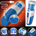 Miniatyrbild 2 av 4: INN® Masturbator för män elektrisk manlig vibrerande automatisk vibrator massage bärbar analsexleksak för maximal njutning