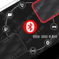 Pikkukuva 2 / 4: TD® Kannettavan bluetooth-kaiutin pc-auto iphone musta langaton hands-free musiikkilaitteet audio voimakas basso
