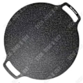 Miniatyrbild 1 av 4: TD® Griddle hushållsmedicinsk stengrillspis utomhus järnplatta grillspis inbyggd non-stick spis skägg