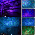 Miniatyrbillede 4 af 4: TD® Stjernehimmel LED Natskygge Projektor Lampe Børneværelse Sort