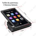 Miniatyrbild 3 av 4: TD Car Navigator 10,1 tum vertikal skärm GPS-navigering Bluetooth WIFI HD Car Navigator Pekskärmsnavigator