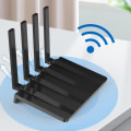 Pikkukuva 2 / 4: Langaton reititin - WiFi6 - Gigabit - 1800 Mbps - Kaksoiskanava - Parannettu signaali