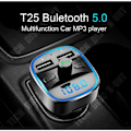 Miniatyrbillede 4 af 4: TD® FM Bluetooth-sender, bil MP3 radio trådløs kit med dual USB-porte, håndfri opkald, SD/TF understøttelse, USB