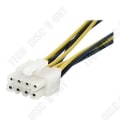 Miniatyrbillede 3 af 4: TD® ATX strømforsyningsadapter bundkort processorstik computer høj effekt kabel ATX EPS centralenhed