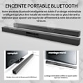 Pikkukuva 3 / 4: INN Bluetooth-kaiutin älykäs langaton kaiutin 4 kaiutinta 10m 5.0 bluetooth 2402MHz-2480MHz 960x60x54mm 15v musta Svart
