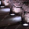 Miniatyrbillede 4 af 4: TD® Solcellelampe Udendørs 9 pak LED Sollys Have Dekoration Belysning Vandtæt IP65, Varm Hvid 8 LED Spotlys Pro