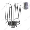 Miniatyrbillede 1 af 4: TD® Rotationskaffeboks holder i T-form til opbevaring af kaffekapsler - jernkunst opbevaringsstativ