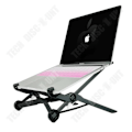 Miniatyrbild 3 av 4: TD® Datorställ Laptopställ Lyftande Fällbart Justerbart Laptop Bordsställ Fällbart stativ