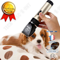 Miniatyrbillede 1 af 4: TD® Trimmemaskine Tondeuse Rasoir Version Generel Til Store Hunde Ikke inkluderet smøremiddel Husdyrtrimmer gul