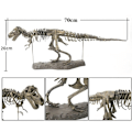 Miniatyrbillede 4 af 4: Tyrannosaurus Rex Skelet Dinosaur Dyr Samler Dekor Model Legetøj Dinosaur Skelet Model