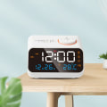 Miniatyrbillede 4 af 4: Smart vækkeur - TD® - Model TD® - Temperatur og fugtighed - Justerbar skærm - Moderne design