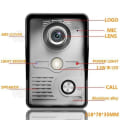 Miniatyrbild 4 av 4: INN® Kabelansluten videointercom med utomhuskamera 7-tumsskärm Hemsäkerhetssystem 4-tråds nattseende dörrklocka