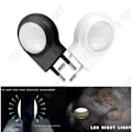 Miniatyrbillede 4 af 4: TD® 0.7W Mini Natte LED med Lysføler, Automatisk Sensor, Til Børneværelser, Hvid, 2 Stk.